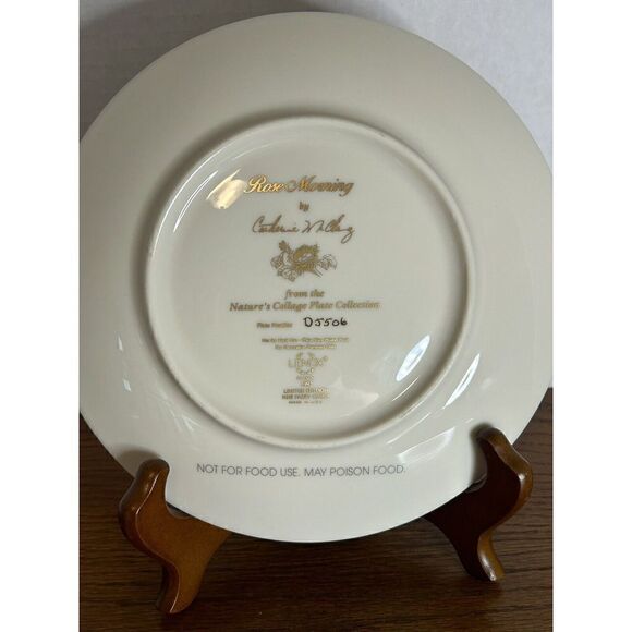 Set of 7 Lenox by Catherine McClung Nature's Collage Bird Plates 8” - Picture 3 of 15